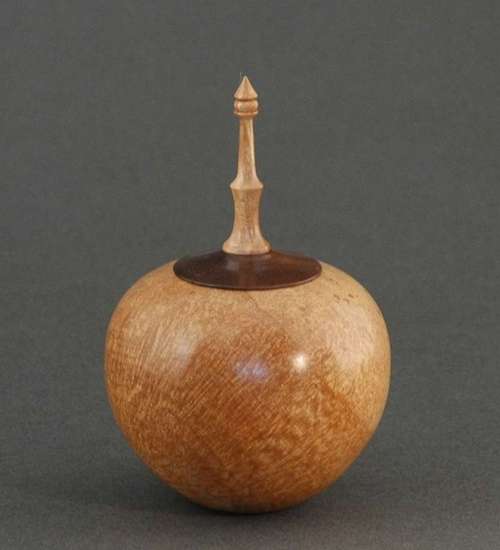 Round Maple Box